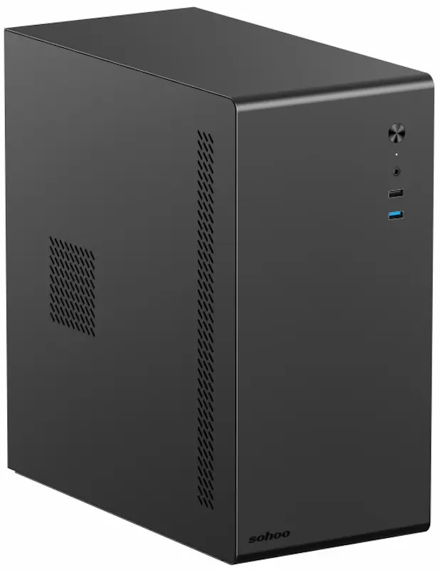 Sistem PC Ultra Navigator PC10531 Intel Core i3-12100 16GB DDR5/500GB SSD (Black)