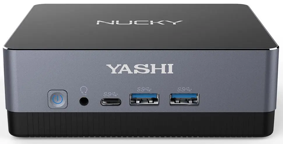 Sistem PC Yashi Nucky2 NY-280 Intel N100 8GB DDR4/256GB SSD W11P (Black)