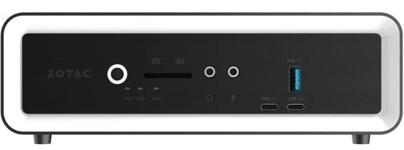 Неттоп Zotac ZBox CI622 Nano Intel Core i3-10110U (Black)