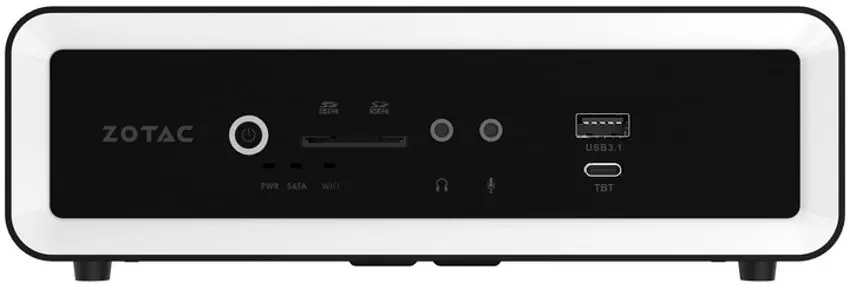 Mini PC Zotac Zbox CI645 Nano Intel Core i5-1135G7 Intel Iris Xe Graphics (Black/White)