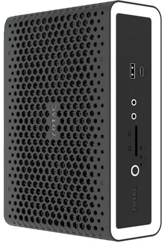 Mini PC Zotac Zbox CI645 Nano Intel Core i5-1135G7 Intel Iris Xe Graphics (Black/White)