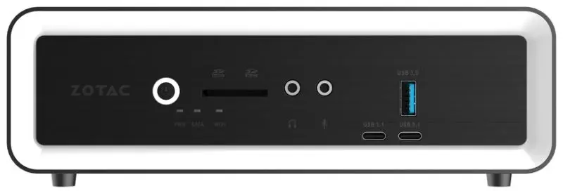 Mini PC Zotac Zbox CI662 Nano Intel Core i7-10510U Intel UHD Graphics (Black)