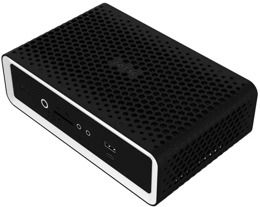 Mini PC Zotac Zbox CI665 Nano Intel Core i7-1165G7 Intel Iris Xe Graphics (Black/White)