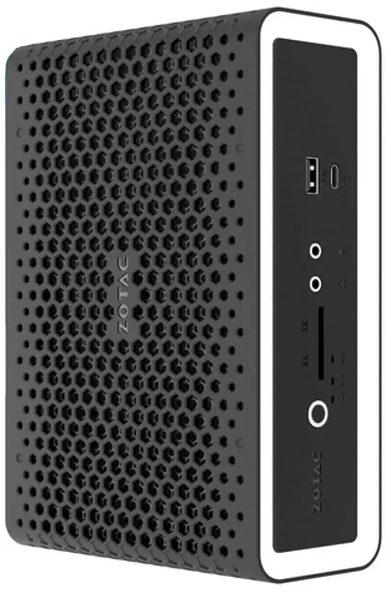 Mini PC Zotac Zbox CI665 Nano Intel Core i7-1165G7 Intel Iris Xe Graphics (Black/White)