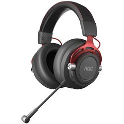 Casti fara fir Aoc GH401 (Black/Red)
