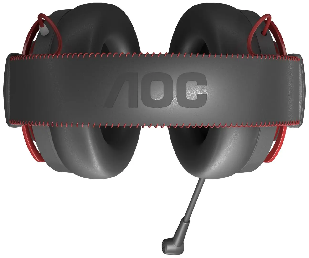 Casti fara fir Aoc GH401 (Black/Red)