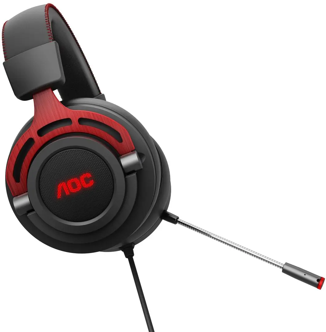 Casti Aoc GH300 (Black/Red)