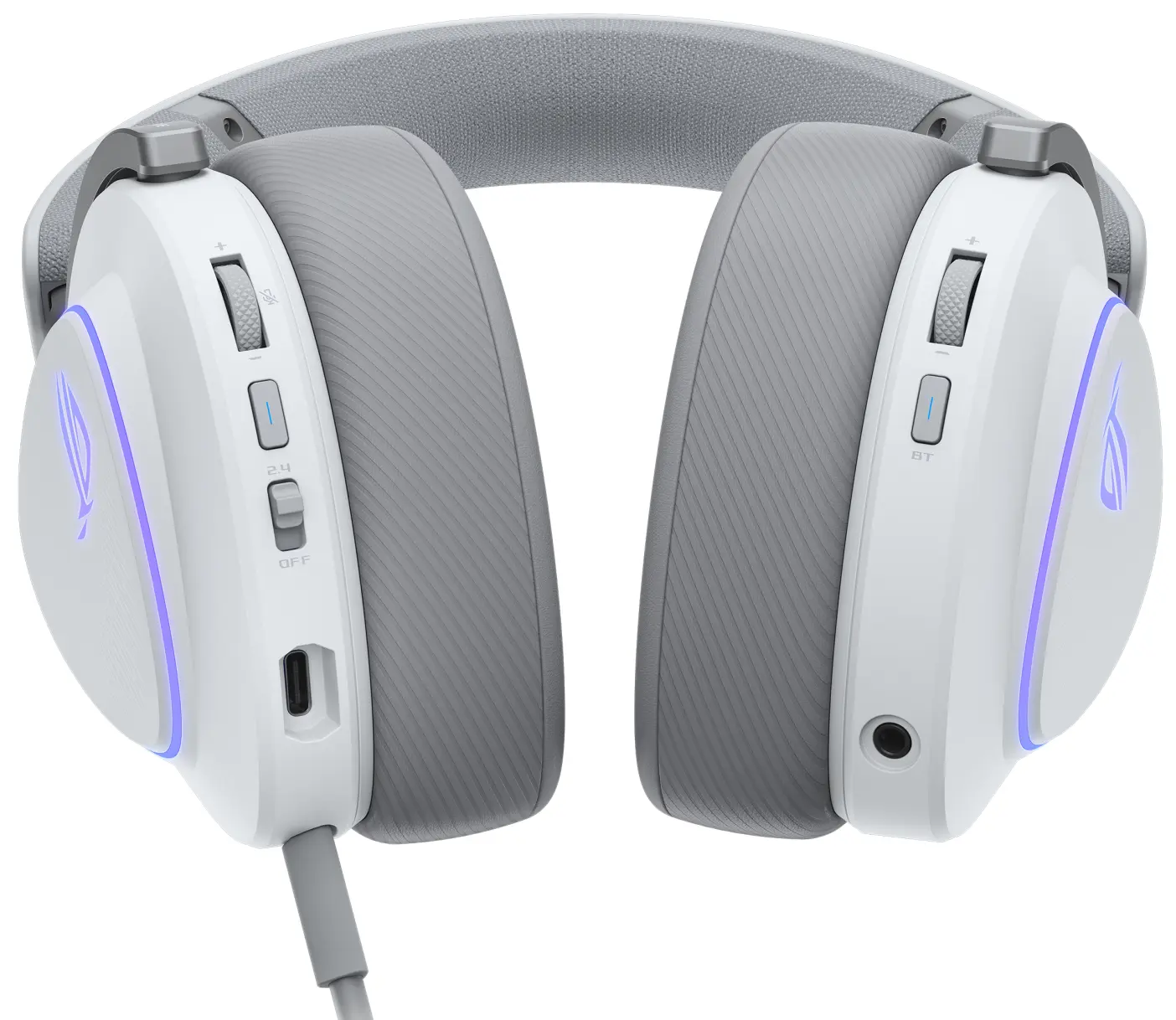 Беспроводные наушники Asus ROG Delta II (White) - 4