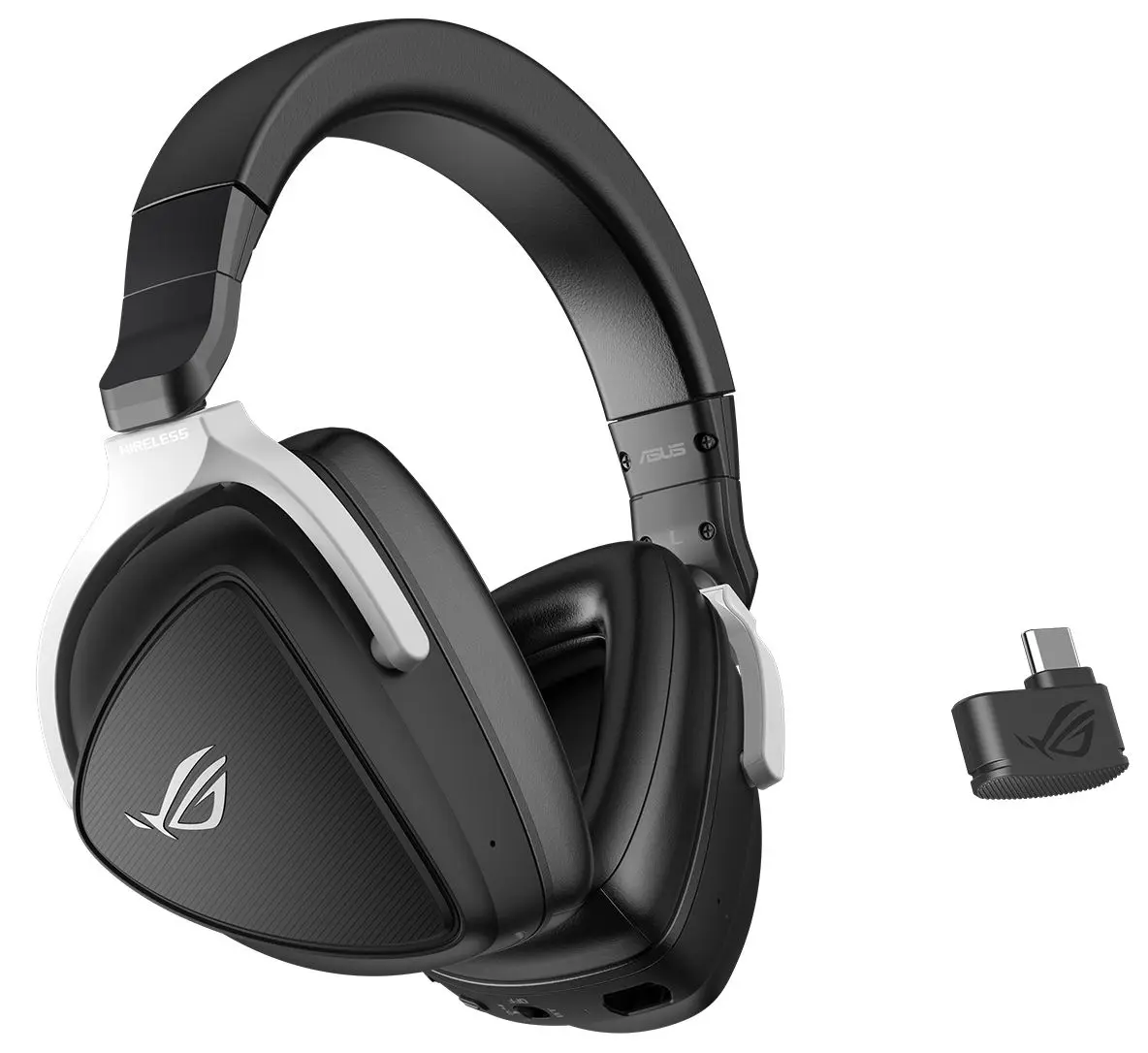 Casti fara fir Asus ROG Delta S (Black/White)