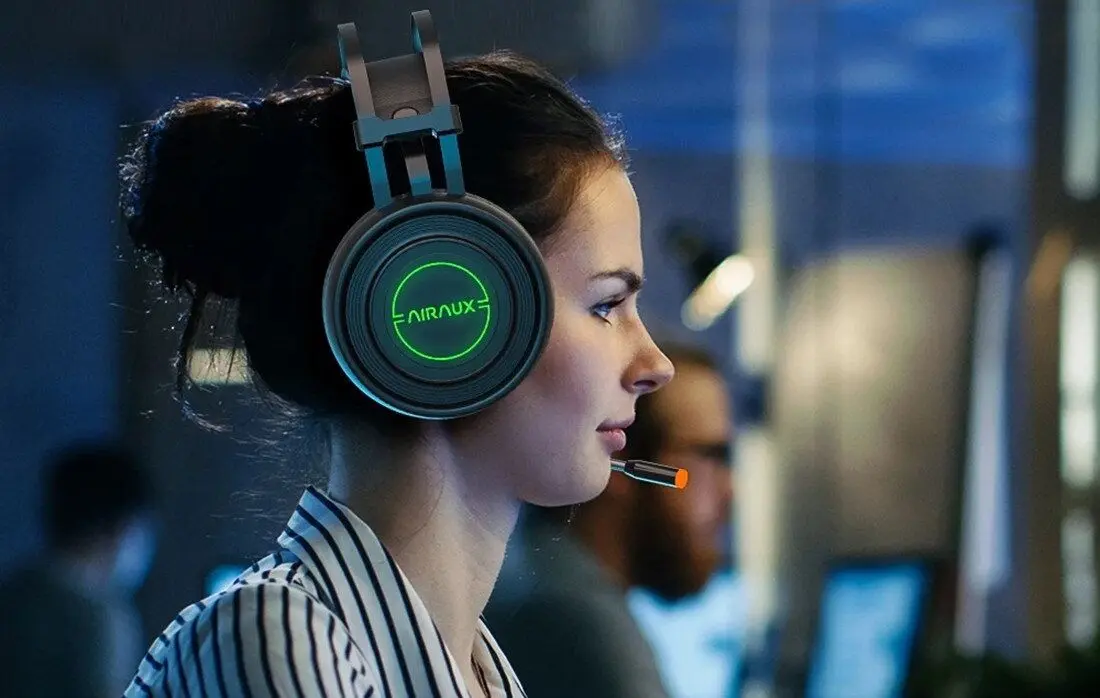 Casti BlitzWolf AA-GB1 RGB 7.1 (Black)