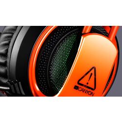 Casti Canyon Corax GH-5A (Black/Orange) Thumb
