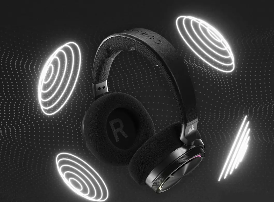 Casti fara fir Corsair Virtuoso Max (Carbon)