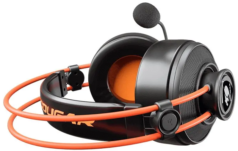 Casti Cougar Immersa Ti (Black/Orange)