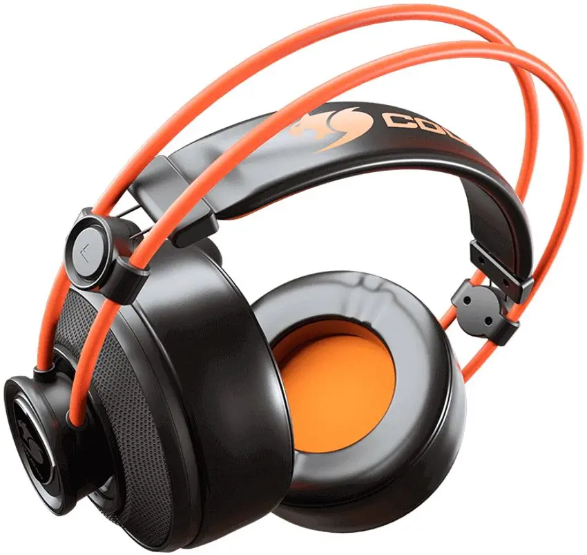 Casti Cougar Immersa Ti (Black/Orange)