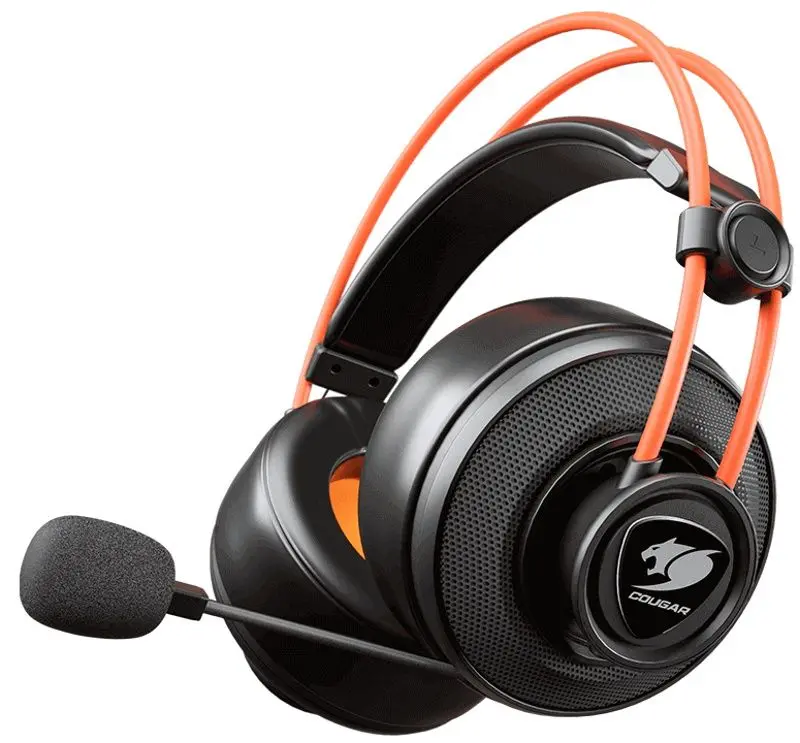 Casti Cougar Immersa Ti (Black/Orange)