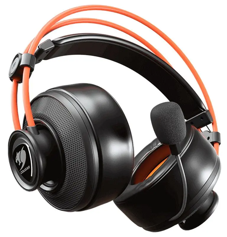 Casti Cougar Immersa Ti (Black/Orange)