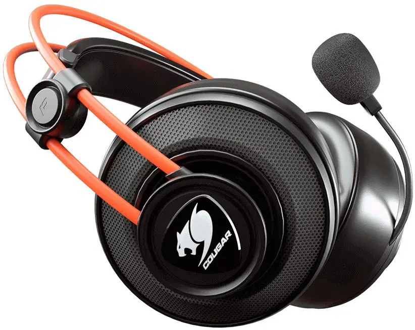Casti Cougar Immersa Ti (Black/Orange)