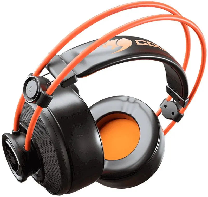 Casti Cougar Immersa Ti (Black/Orange)