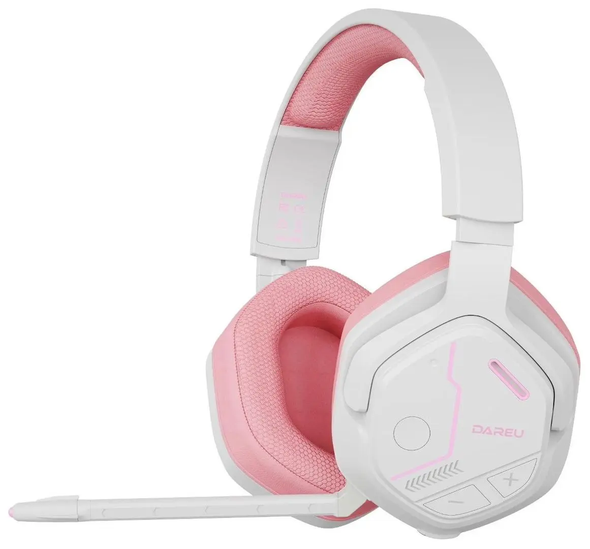 Casti fara fir Dareu EH755 (Pink)