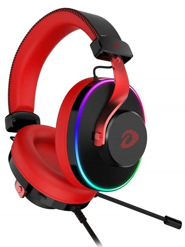 Casti Dareu EH745 (Black/Red)