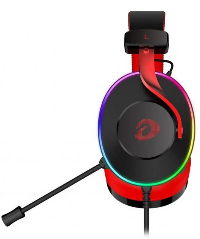 Casti Dareu EH745 (Black/Red)