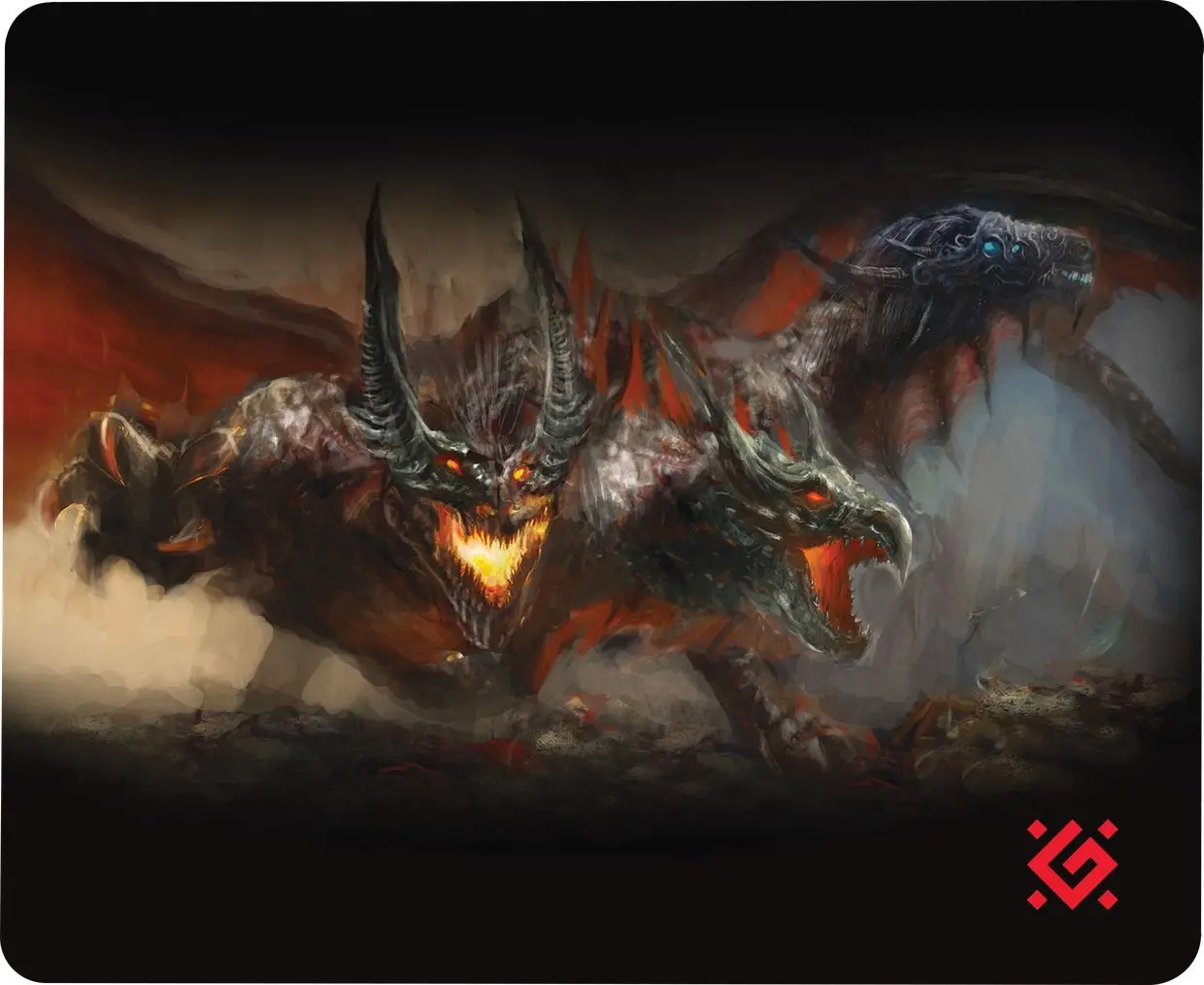 Gaming set 3in1 mouse + casti + covoras pentru mouse Defender Devourer MHP-006 (Black/Red)