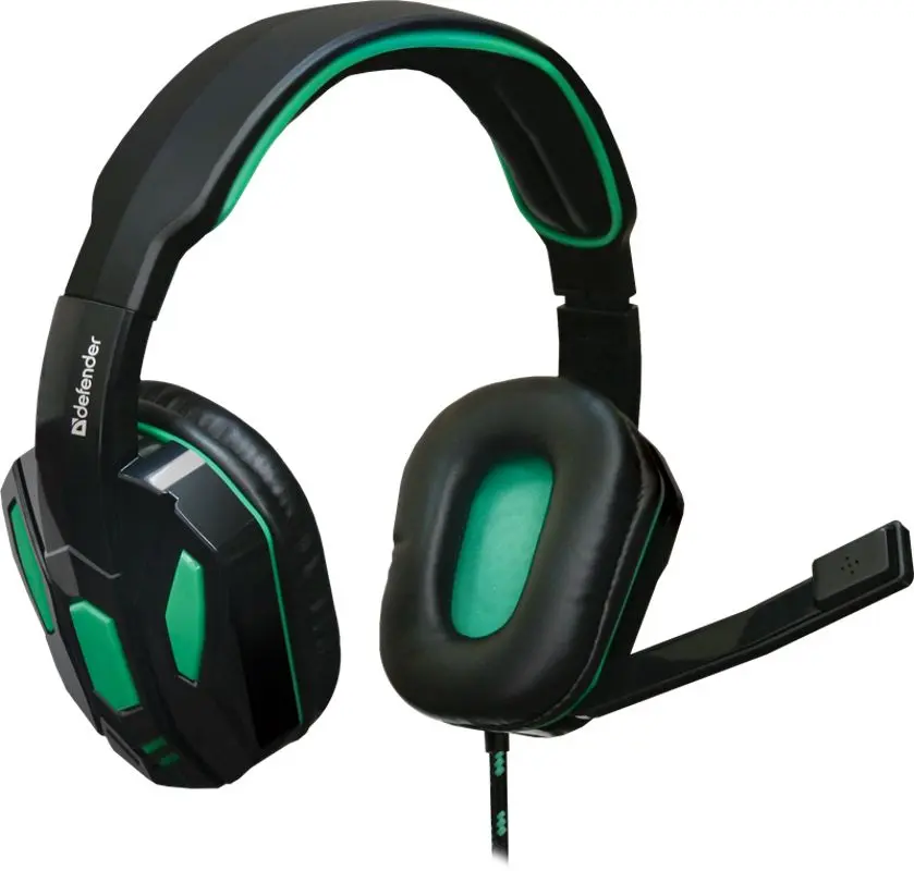 Casti Defender Warhead G-275 (Black/Green)
