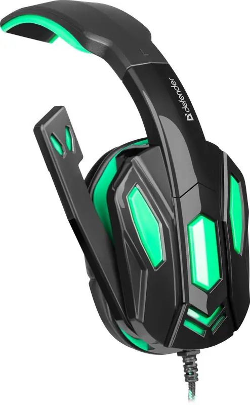 Casti Defender Warhead G-275 (Black/Green)