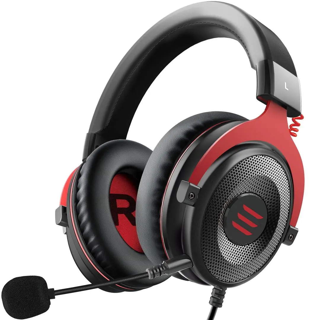 Casti Eksa E900 (Black/Red)