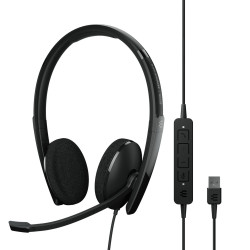 Casti Epos Adapt 160 USB II (Black) Thumb