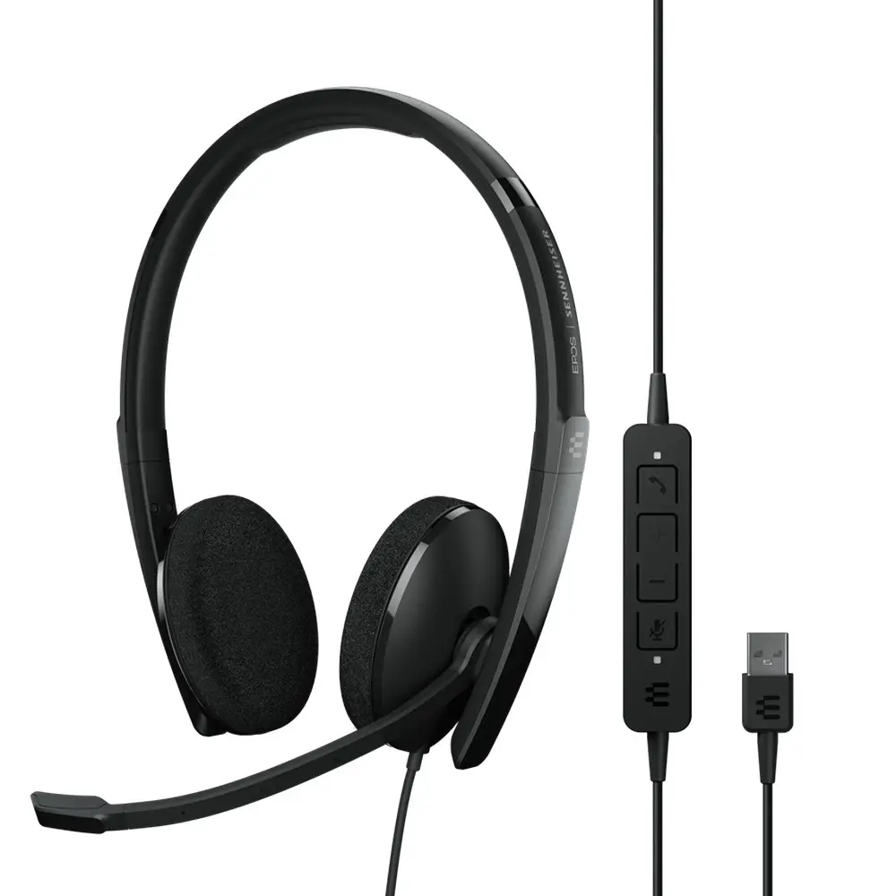 Casti Epos Adapt 160 USB II (Black) - 4