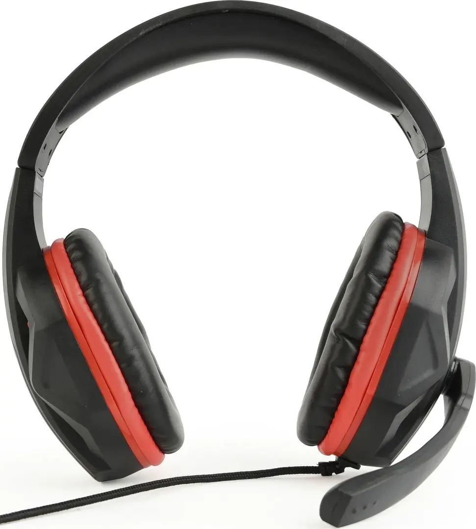 Casti Gembird GHS-03 (Black/Red)