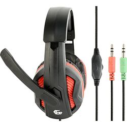 Casti Gembird GHS-03 (Black/Red) Thumb