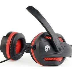 Casti Gembird GHS-03 (Black/Red) Thumb