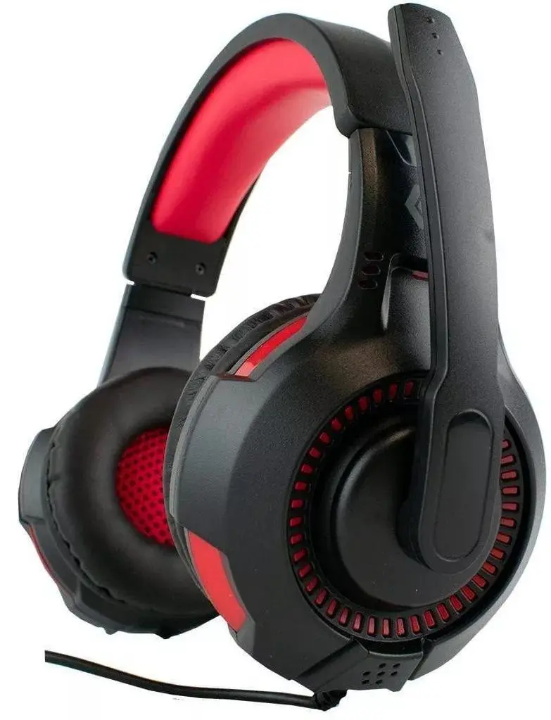 Casti Gembird GHS-U-5.1-01 (Black/Red)