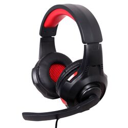 Casti Gembird GHS-U-5.1-01 (Black/Red)