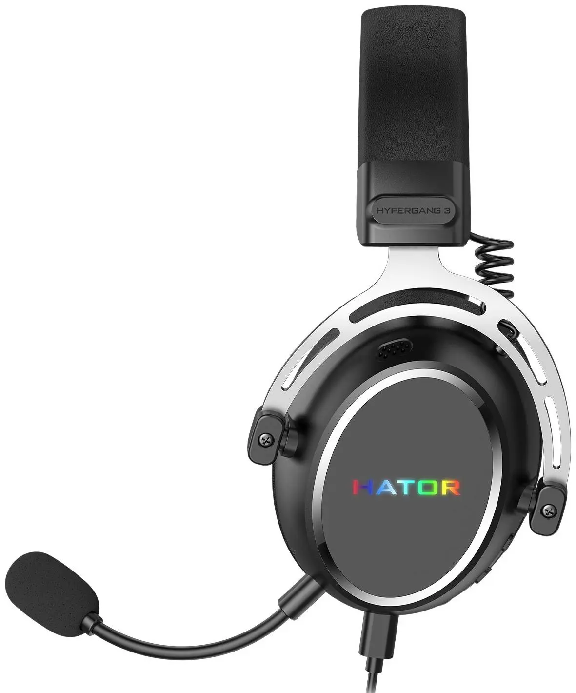 Casti Hator Hypergang 3 USB (Black)