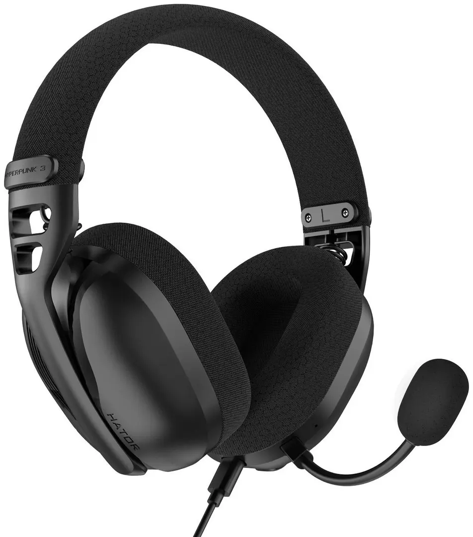 Наушники Hator Hyperpunk 3 USB (Black)