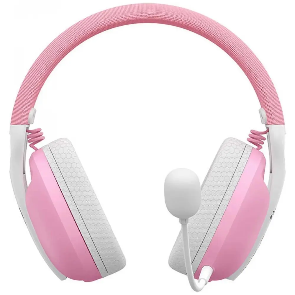 Casti fara fir Havit Fuxi-H1 (Pink/White)