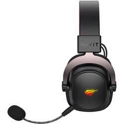 Casti fara fir Havit Gamenote H2002BG (Black/Red) Thumb