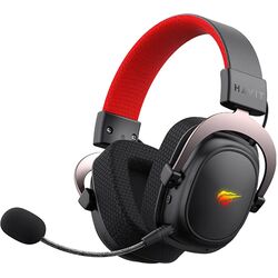 Casti fara fir Havit Gamenote H2002BG (Black/Red) Thumb