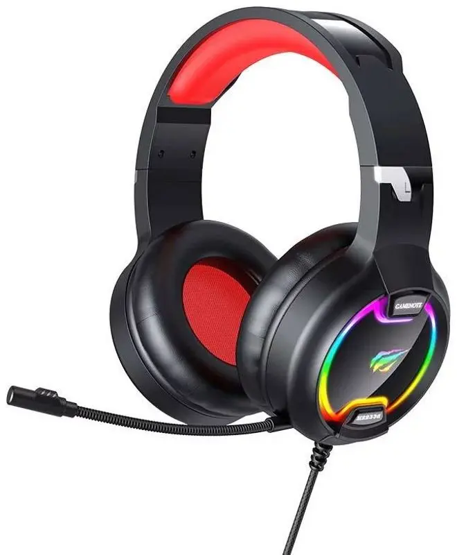 Casti Havit Gamenote H2233D (Black/Red)