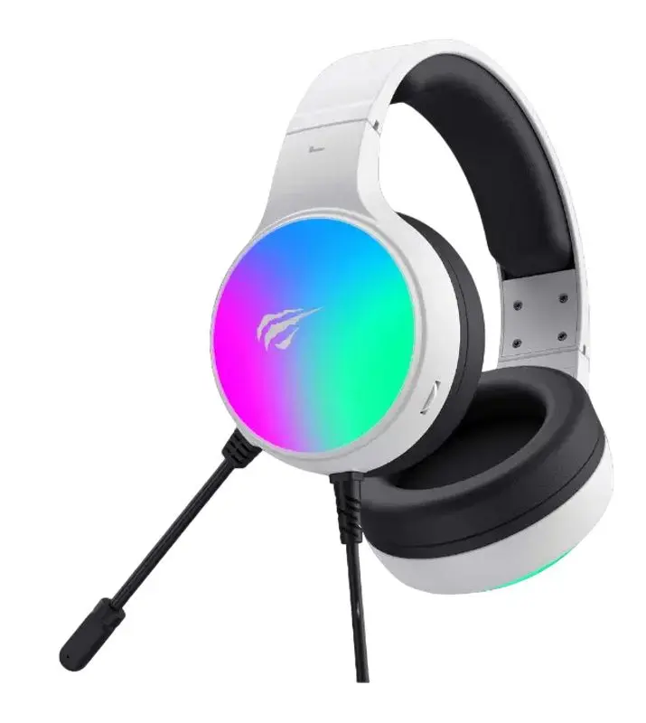 Casti Havit H2043U (White/Black) - 2