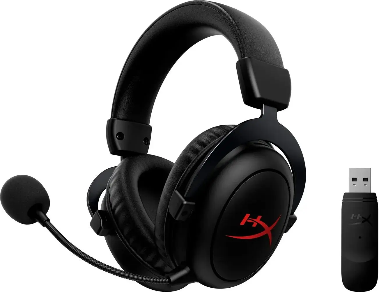 Беспроводные наушники HyperX Cloud Core Wireless 4P5D5AA (Black/Red) - 2