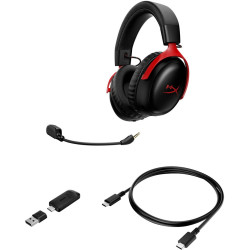 Беспроводные наушники HyperX Cloud III S (Black/Red) Thumb