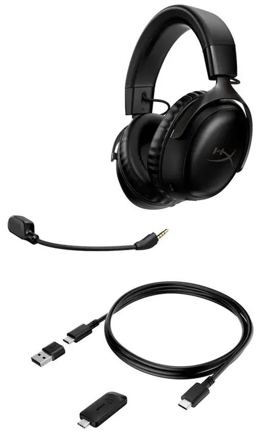 Casti fara fir HyperX Cloud III Wireless (Black)