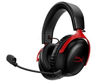 Casti fara fir HyperX Cloud III Wireless (Red/Black)