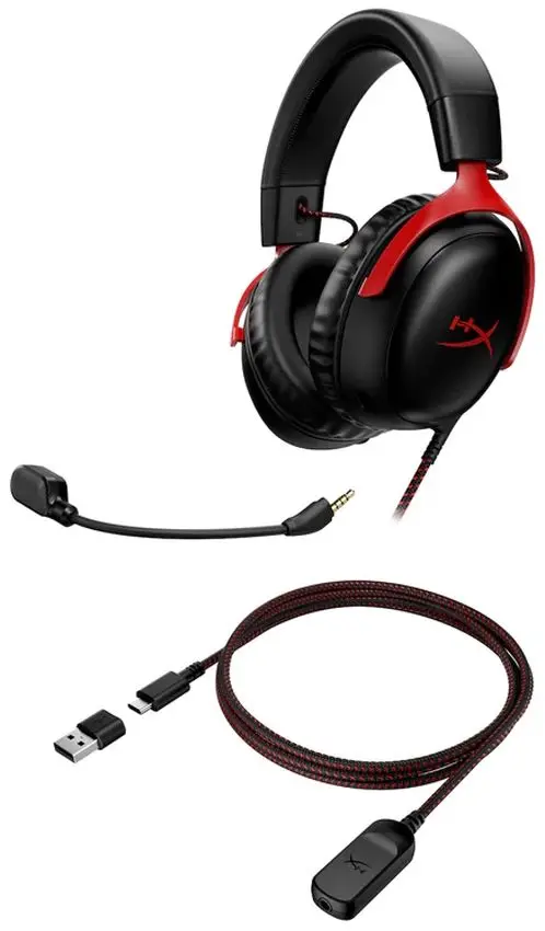 Casti HyperX Cloud III (Red/Black)