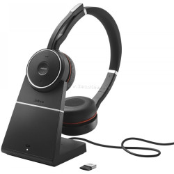 Casti fara fir Jabra Evolve 75 UC (Black)