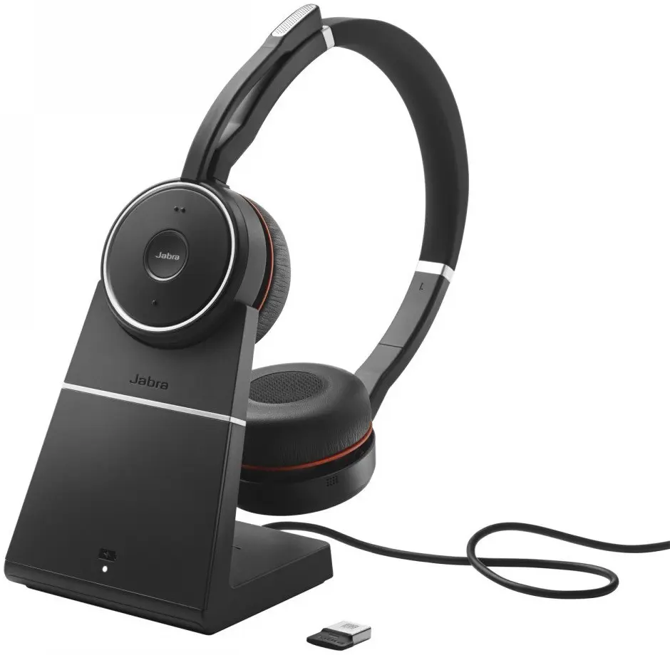 Casti fara fir Jabra Evolve 75 UC (Black)
